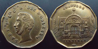 Jeton de Louis Philippe jeton Louis Philippe, Ferdinand Philippe Duc d'Orléans, Chapelle de Dreux, jeton 25 mm, TTB R2!! -
