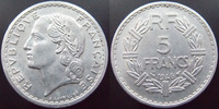 France 5 francs 5 francs Lavrillier 1946 aluminium, G.766 presque SUPERBE -