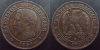 France 2 centimes NAPOLEON III, 2 centimes 1856 K Bordeaux, G.103 TTB -