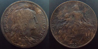 France 10 centimes 10 centimes Daniel Dupuis 1920, G.277 TTB+ -