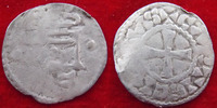 Chartres, Conté de Chartres denier Comté de Chartres, denier anonyme, 12 eme siècle, tête bleso-Chartraine, 1,18 grms, Bd.206 TB+ -