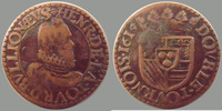 Ardennes, Principauté de Sedan double tournois Ardennes, Principauté de Sedan, Henri de la tour d'Auvergne, double tournois 1614n 5e type, 3,07 grms, CGKL 562 TB à TTB Type Ra -