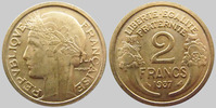 France 2 francs 2 francs Morlon 1937, G.535 petites traces, SUPERBE -