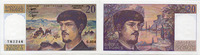 Billets libellés en francs 20 Francs 20 Francs Debussy 1984, G.014/782248, F.66 NEUF -