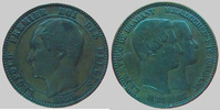 Belgique, Belgie, Belgien 10 centimes Belgique, Belgie, Belgien, 1853, module du 10 centimes, Mariage du Duc et de la Duchesse, Brabant, KM.M.5 TTB+ -