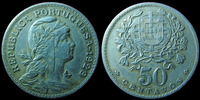 Portugal 50 centavos Portugal, 50 centavos 1928, KM.577 TTB -