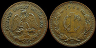 Mexique, Mexico, Mexican 1 centavo Mexique, Mexico, 1 centavo 1939 M, KM.415 SUPERBE -