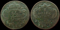 Italie, Italia, Gorizia 1 soldo Italie, Italia, Gorizia, 1 soldo 1797 F, 2,61 grms, TB à TTB -