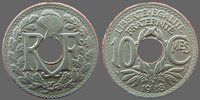 France 10 centimes 10 centimes Lindauer 1918, G.286 SUPERBE -