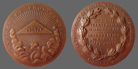 Médaille d'Assurance Medaille Medaille d'assurance, LA PROVIDENCE, compagnie d'assurance 30e anniversaire 1881-1911, bronze 50 mm, SUPERBE -