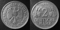 Allemagne, Deutschland, Germany 2 Mark 2 Mark 1951 G, J.386 petite taâche sinon TTB+ -