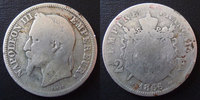 France 2 francs NAPOLEON III, 2 francs 1866 K Bordeaux, G.527 B à TB Rare! -