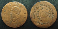 Jeton USA, token US jeton USA, jeton rond de 25/26 mm, Guerre civile 1863, Gustavus Lindenmueller, New York, L.Roloff, TB -