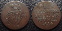 Braunschweig, Brunswick 2 pfennig Braunschweig, Brunswick, 2 pfennig 1814 J.206a TTB -