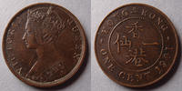Hong kong cent HONG KONG, Victoria, one cent 1901, TTB+ -