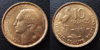 France 10 Francs 10 Francs Guiraud 1951, G.812 presque SUPERBE -