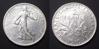 France 2 Francs 2 Francs semeuse 1910 G.532 TTB+ -