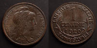 France 1 Centime 1 Centime Daniel Dupuis 1920, Gad.90 SPL -