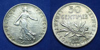 France 50 Centimes 50 Centimes semeuse de Roty 1897, Gad.420 SPL (SUP+) -