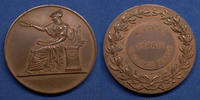 Ile de France Ile de France, société canine, médaille de 32 mm, 2e prix, poinçon corne br(onze), 15,97 grms TTB à SUPERBE -