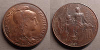 France 10 Centimes 10 Centimes Daniel Dupuis 1912, Gad.277 SUPERBE -