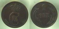 Danemark, Danmark Ore DANEMARK, DANMARK 1880, 1 Ore, KM.792.1 TTB+ -