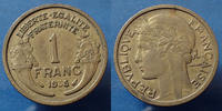 France 1 Franc 1 Franc Morlon en cupro-aluminium 1935, Gad.470 TTB -