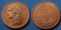 Exposition universelle Exposition universelle de 1878, Administration des monnaies et médailles, médaille de 30mm, traces de vernis sinon Q.SUP -