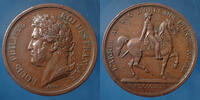 Louis philippe, Duc d'Orléans Louis Philippe, l'armée au Duc d'Orléans 1842, médaille en cuivre (poinçon main cuivre), 27mm, petits coups sinon TTB+ -