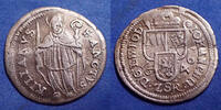 Allemagne, Deutschland, Wurzburg, Wuerzburg Wurzburg, Wuerzburg, bistum (Evêché)   1646, Johan Philipp von Schönborn, Helm.338, 1,08 grms, pliure (fa