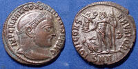 Roman Empire Nummus CONSTANTINUS I Magnus, CONSTANTIN Ier, Nummus Nicomédia en 313-317, Iovi Conservatori, 20mm, 3,26 grms, RIC.12 R! SPL restes d'a -