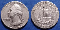 U.S.A quarter dollar USA, quarter dollar 1946, TTB -