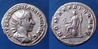 Roman Empire antoninianus GORDIANUS III, GORDIEN III, antoninianus Rome en 239, ROMAE AETERNAE, 22mm, 4,83 grms, RIC 38 TTB+ -