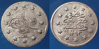 Turquie, Turkey Turkey, Turquie, Abdul Hamid II 1876-1909, kurush, 1,21 grms, KM.735 TTB/TTB+ -