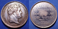 Louis Philippe jeton Louis Philippe, jeton de présence en argent par PETIT.F, Société d'agriculture, des arts, &A:, des Landes, poinçon Lampe, 27,5mm -