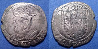 Franche comté besançon Besançon, Franche Comté, Carolus 1612 type 161Z, Charles Quint, DM.cf 96, 18mm, 1,70 grms, B à TB -