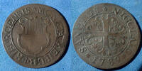 SCHWEIZ, SUISSE, Freiburg, Fribourg Freiburg, Fribourg,schweiz, Suisse, switzerland, 2 kreuzers 1789, TB+ Voilée -