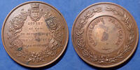 Rouen, Seine inférieure Rouen, Seine inférieure, médaille en cuivre 1871, Don offert par le Préfet de la Seine inférieure, 50,8mm, 57,40 grms, Quleques -