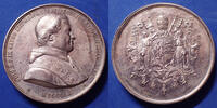 Vatican Vatican, Pie IX, médaille en étain 1860, Massonnet éditeur, 50mm, 56,34 grms, TTB à SUP -