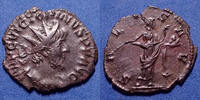 Roman Empire antoninien VICTORINUS, VICTORIN, antoninien Cologne en 269-270,Salus Aug, RIC 67, 20mm, 1,64 grms, TTB+/SUP -