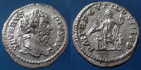 Roman Empire denier Severus Septimius, septime Sévère, denier Rome en 209, PM TR P XVII COS III PP, RIC 226, 18mm, 2,75g TTB+ -