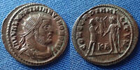 Roman Empire antoninianus MAXIMIANUGalérius, galère, César, antoninianus Cysicus en 296, Concordia Militum, RIC 18b, 23mm, 2,88g SUP/TTB+ -