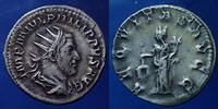 Roman Empire antoninien Philippus I Arabs, Philippe Ier l'arabe, antoninien Rome en 244-249, Aequitas Augg, RIC 27, 22mm, 3,67g TTB+ -