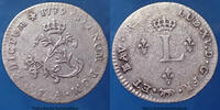 France sol Louis XV, double sol 1739 A Paris, G.281, 23mm, 1,70g, TTB+ -