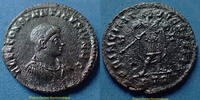 Roman Empire nummus Constantinus II Caesar, Constantin II César, nummus Trèves, Trier, Treveri en 317, Principi Ivventvtis, RIC 173, 19mm, 3,17g, TT -