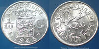Indes Hollandaise, Netherland India gulden Netherlands India, Indes Hollandaises, 1/10 de gulden 1945 P, KM 318 SUP à FDC -