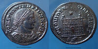 Roman Empire nummus Constantinus II Caesar, Constantin II César, nummus Ticinum en 326-327, Providentiae Caess, RIC 207 R4!, 20mm, 3,48g SUP+ -
