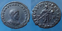 Roman Empire nummus Constantinus II Caesar, Constantin II César, nummus Trèves, Trier, Treveri en 317, Principi Ivventvtis, RIC 145 R5!, 19mm, 3,58g -