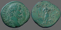 Roman Empire sestertius Severus, Septimius Severus, sestertius, Africa sc, ex.CNG 23 Juin 1999 N°50, Marc Melcher collection, RIC.II 676, 28mm, 22,72g, -