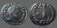 Roman Empire nummus Licinius Ier, nummus Ticinum en 314-315, Marti Conservatori, RIC 2 R5!, 18/20mm, 2,40g, TTB à SUP Rare! -